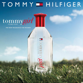Tommy Hilfiger Tommy Girl Forever box packaging signals premium Italian craftsmanship.