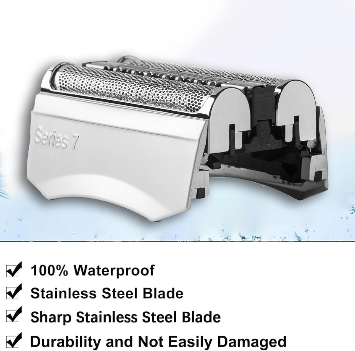 Tomorrow will be better replacement foil for Braun S7, fits neatly and enables comfortable shaving.