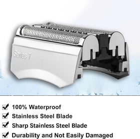 Tomorrow will be better replacement foil for Braun S7, fits neatly and enables comfortable shaving.