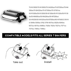 Tomorrow will be better Braun 73s blade close-up for precise cutting