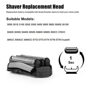 Tomorrow Will Be Better Braun 3-series compatibility makes quick head replacement possible