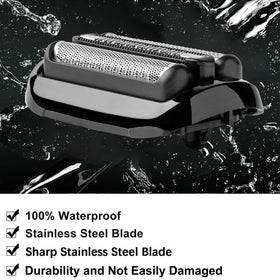 Compatible with Braun Series 5 and 6 for versatile use