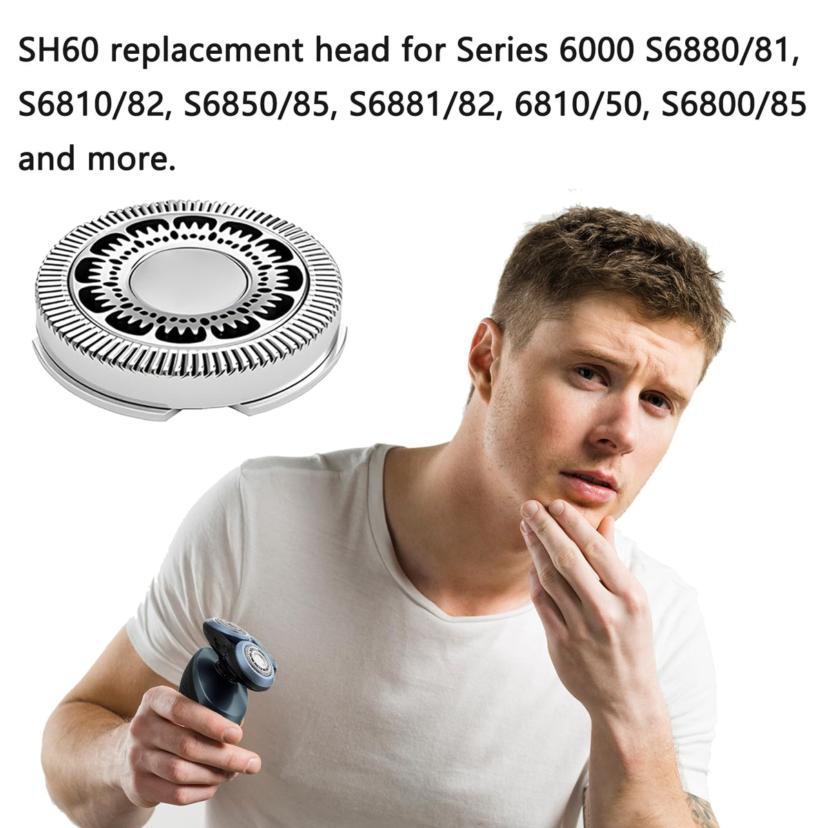 SH60 head fits S6880/81 models for smooth lift-and-cut performance
