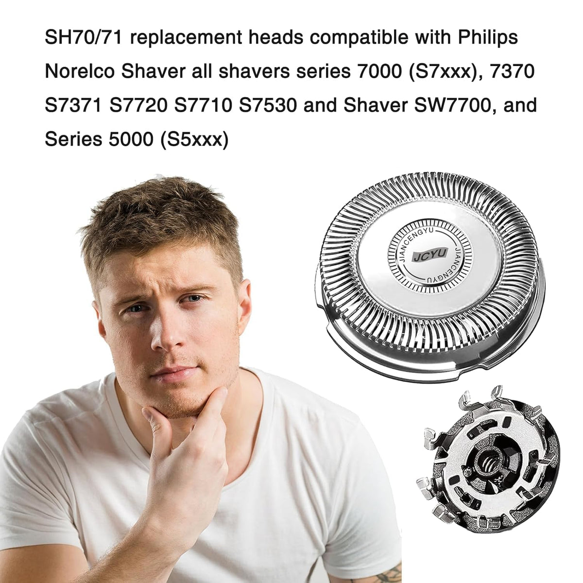 Tomorrow will be better compatibility with Philips Norelco 7000 series for precise shaves