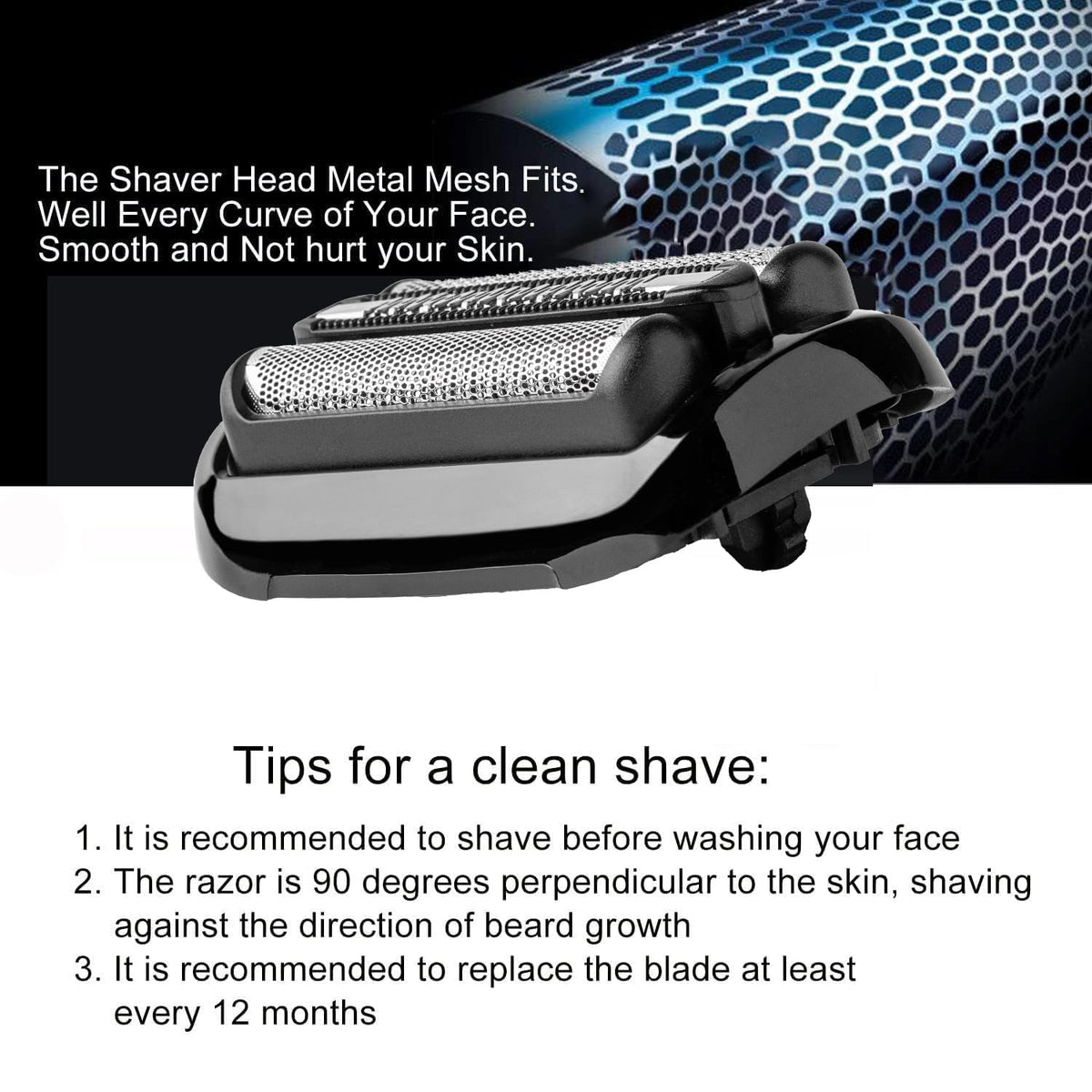 Tomorrow will be better 53B blades suit multiple Braun models for versatile use