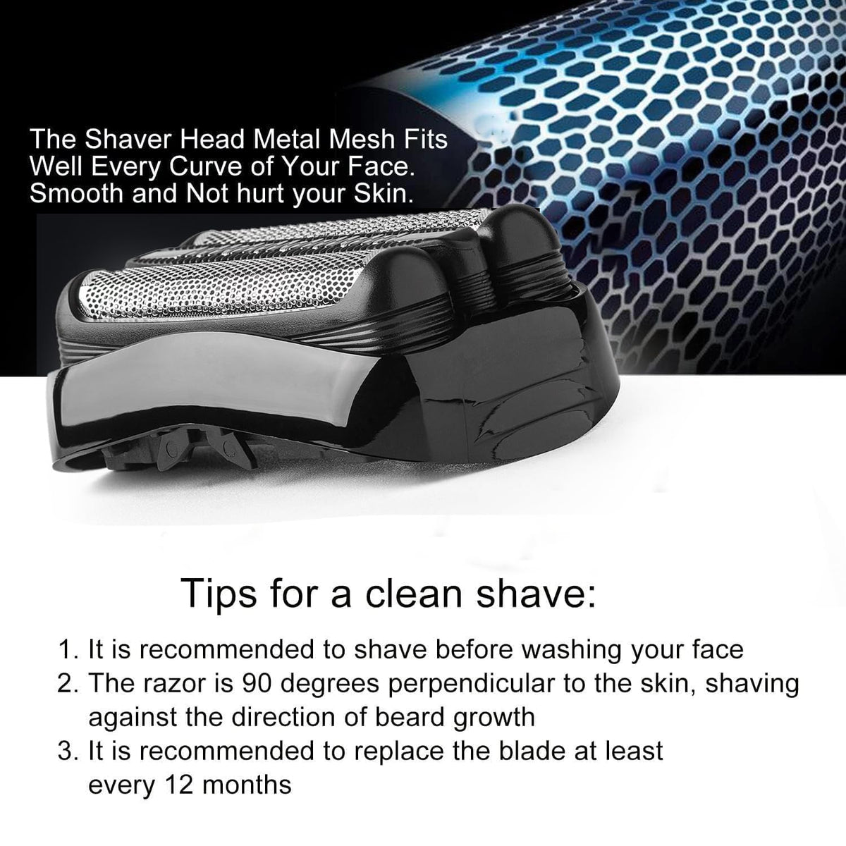 Tomorrow Will Be Better stainless steel mesh ensures smooth skin contact