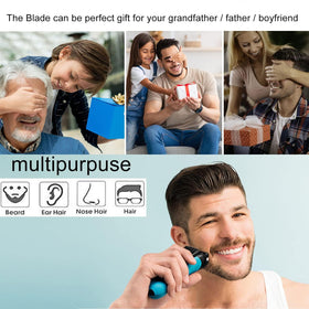 Includes two replacement blades for ongoing shaver performance