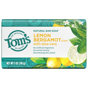 Tom's of Maine vegan and cruelty-free seal on packaging.