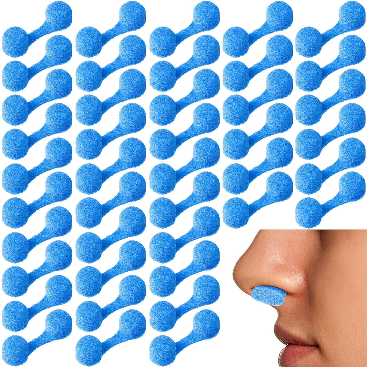Tondiamo 100-piece nose filter pack for spray tanning protection.