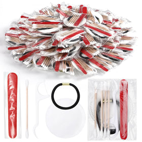 Tondiamo 100-set hotel kit packaging shows a compact, hygienic, travel-friendly design.
