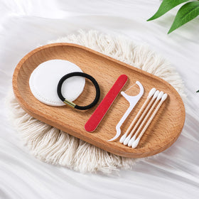 Tondiamo disposable cotton swabs close-up highlighting soft cotton for gentle makeup removal.