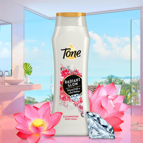 Tone Body Wash Pack-6 Bottles offers value for a consistent glow routine.