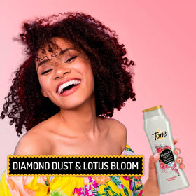 Tone Body Wash Vitamin E Moisture supports skin nourisment and lasting softness.