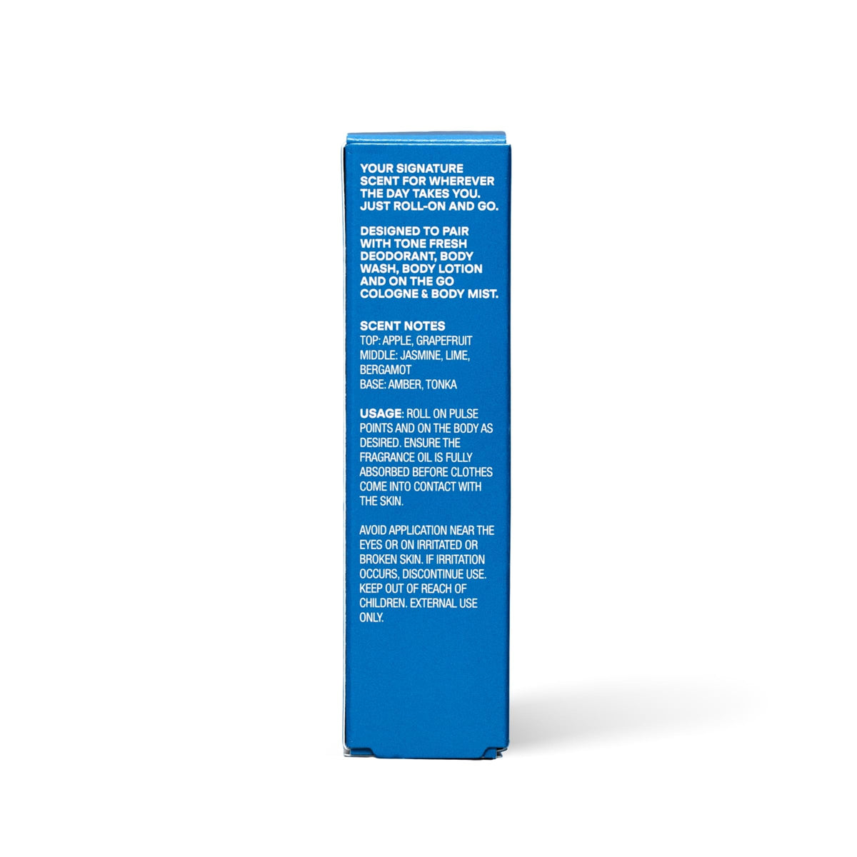 Tone Exclusive premium USA-made packaging reflects a refined fragrance experience.