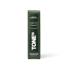 TONE Exclusive Woodland roll-on cedar-note detail adds depth.