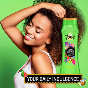 Tone Miami Glow Up coconut rum and guava notes evoke island vibes.