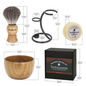Tonhawness gift-ready shaving set ideal for special occasions