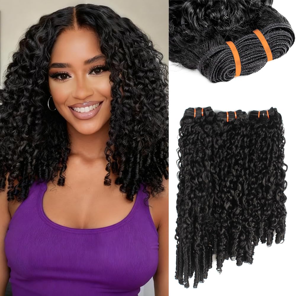 Toniola Burmese curly bundles closeup show natural texture and realistic shine