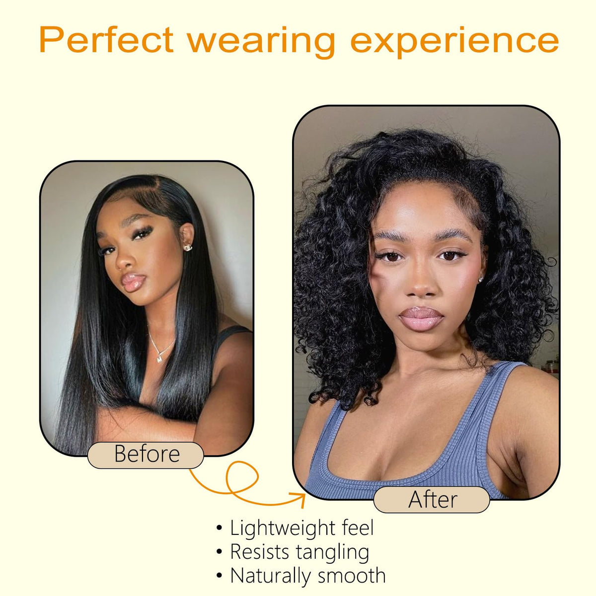 Toniola spiral-ends bundles emphasize defined curls for seamless blend