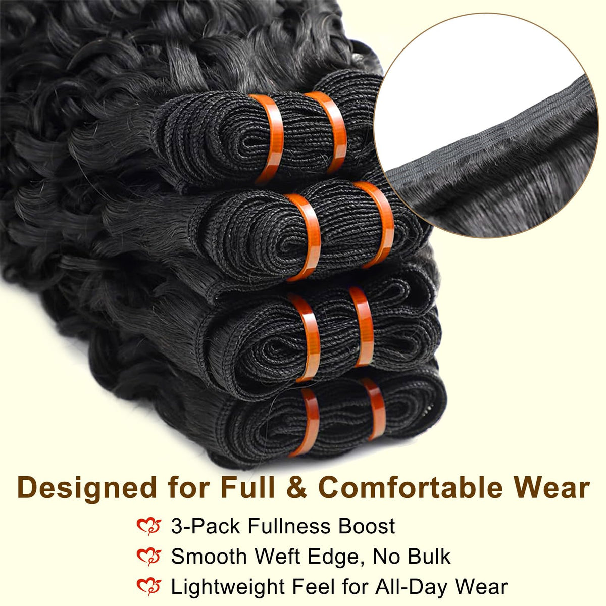Toniola fiber design resists tangling for easy maintenance
