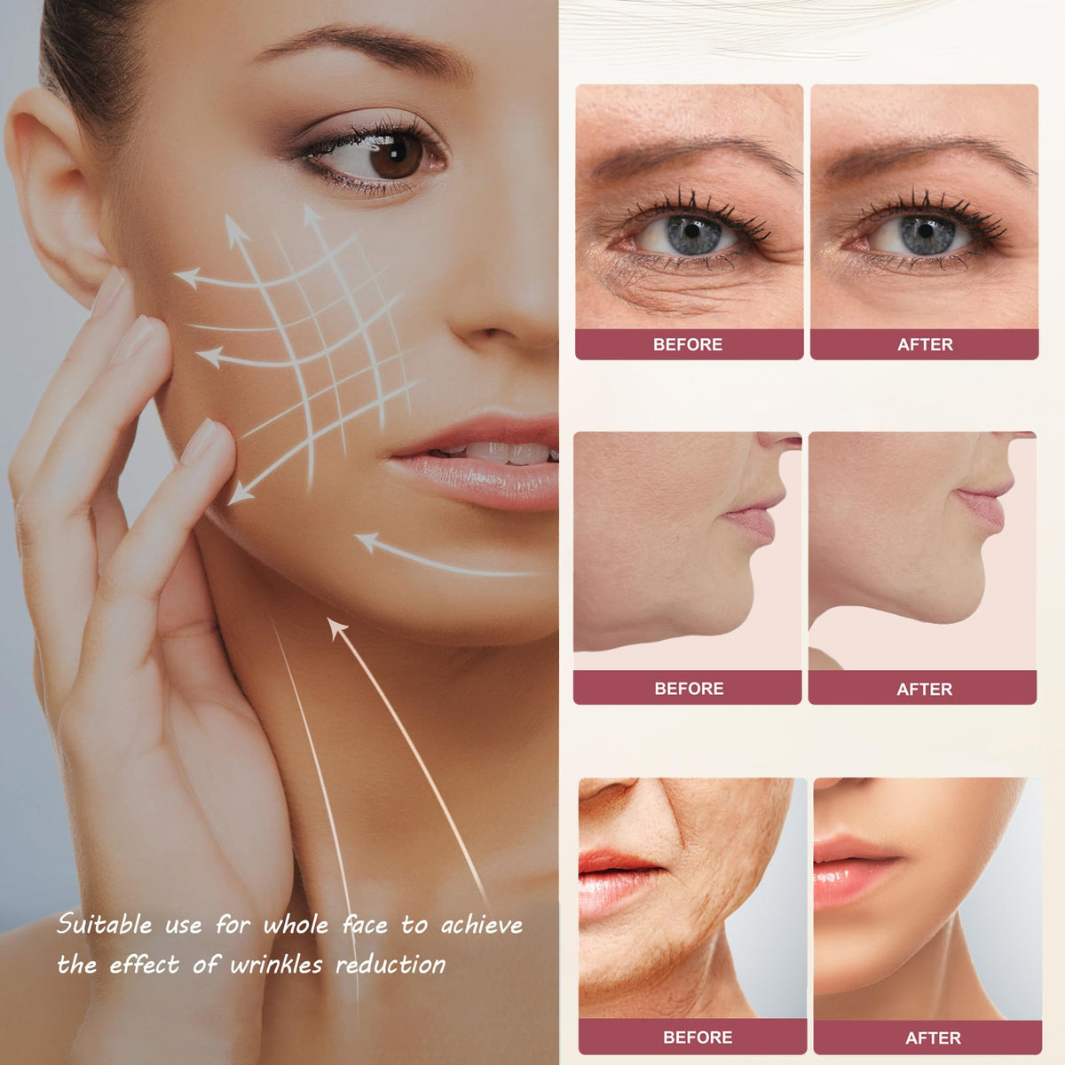TONSPRER MZONG face head for targeted facial care and smoother skin.