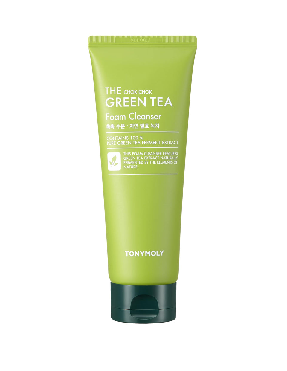 TONYMOLY Chok Chok cleanser bottle pour delivers refreshing daily hydration