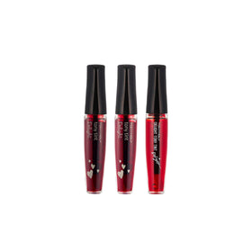 TONYMOLY Delight Tony Lip Tint 3 Pack packaging highlights bold shades for versatile looks.