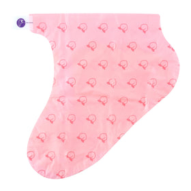 TONYMOLY I'm Lovely Peach Foot Mask 5-count value pack for routine foot care.