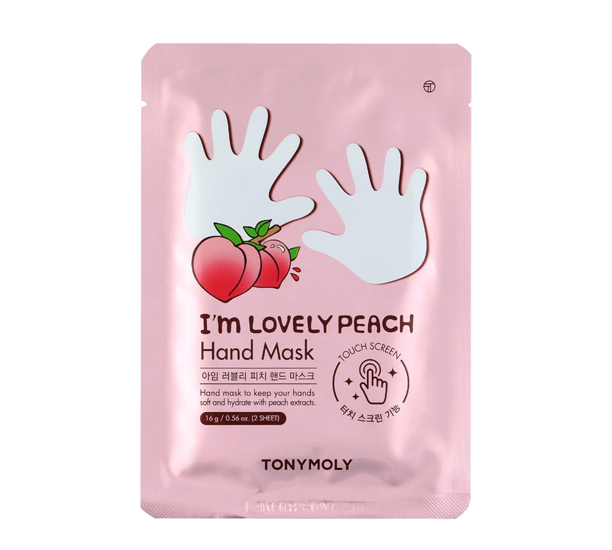 TONYMOLY I'm Lovely Peach Hand Mask results show smoother, softer hands