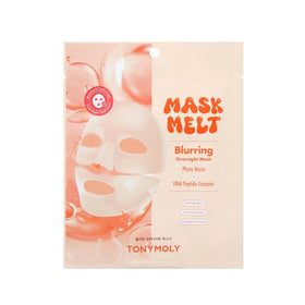 TONYMOLY Mask Melt blurring peptide mask soft pores and fine lines.