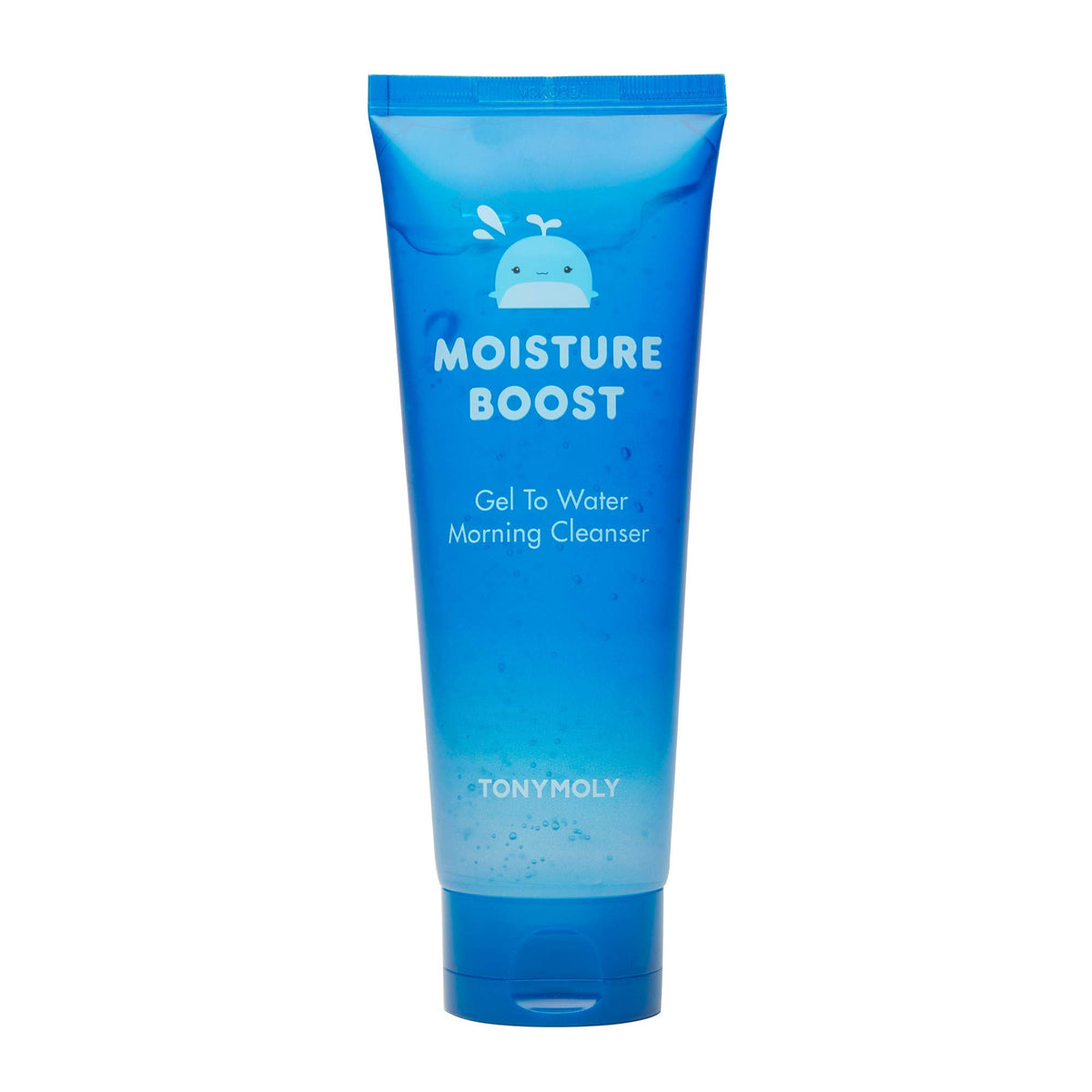 TONYMOLY Moisture Boost Gel To Water Cleanser bottle showing a light, hydrating cleanse