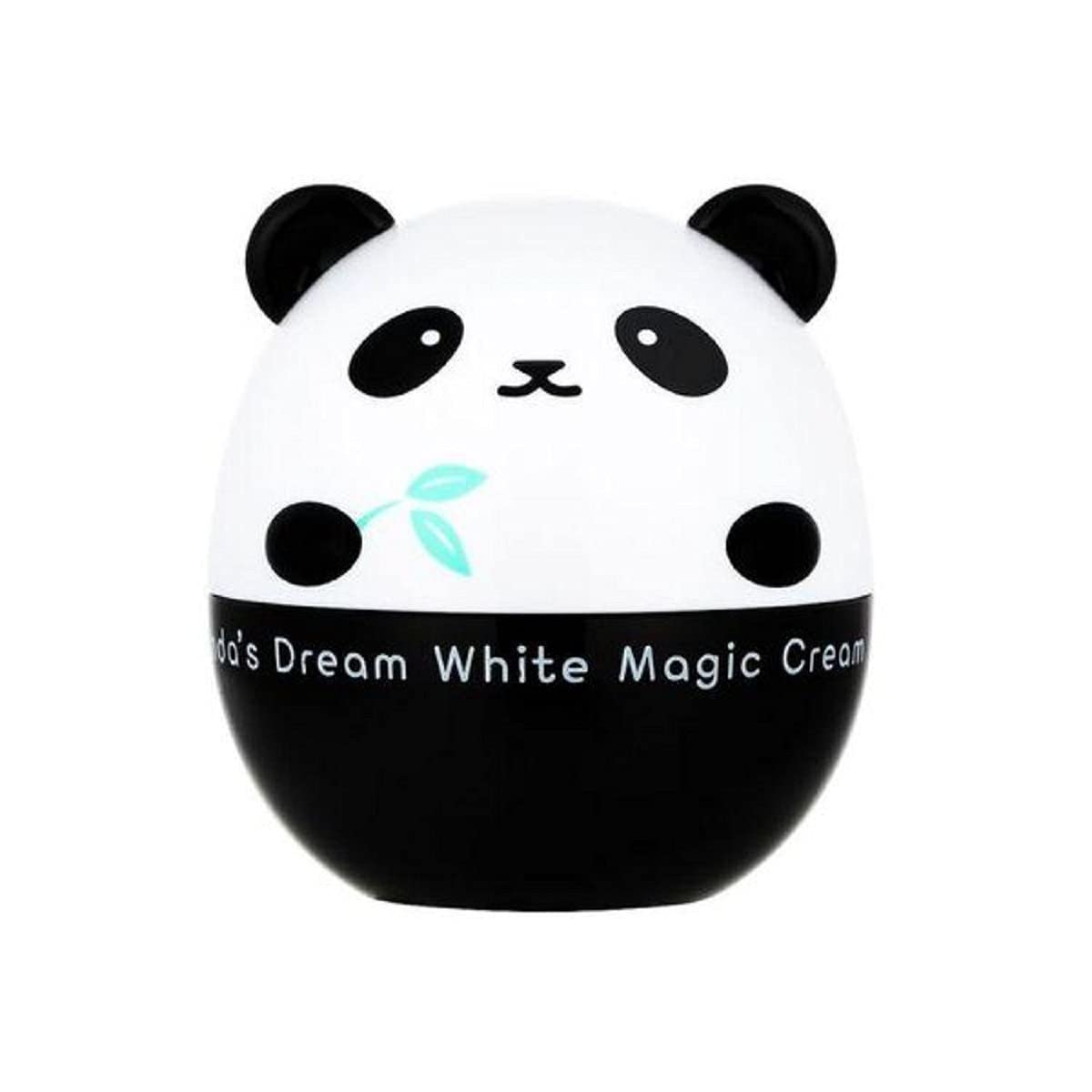 TONYMOLY Panda’s Dream Day Cream texture shows whipped cream that melts into hydration.