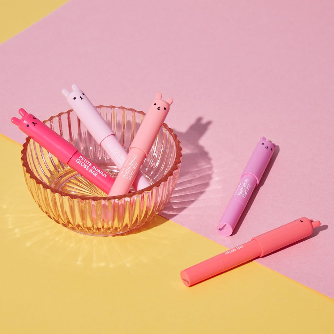 TONYMOLY Petit Bunny Lip Gloss scent variety 2 enhances daily lip routine.