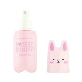 TONYMOLY Pocket Bunny Face Mist with a compact bunny design for on-the-go hydration.