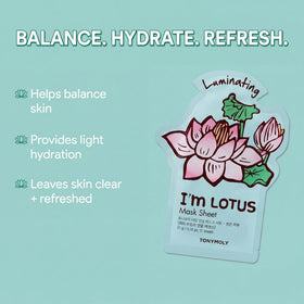 TONYMOLY Spring Blossom Cherry Blossom mask packet; adds radiance and smoothness