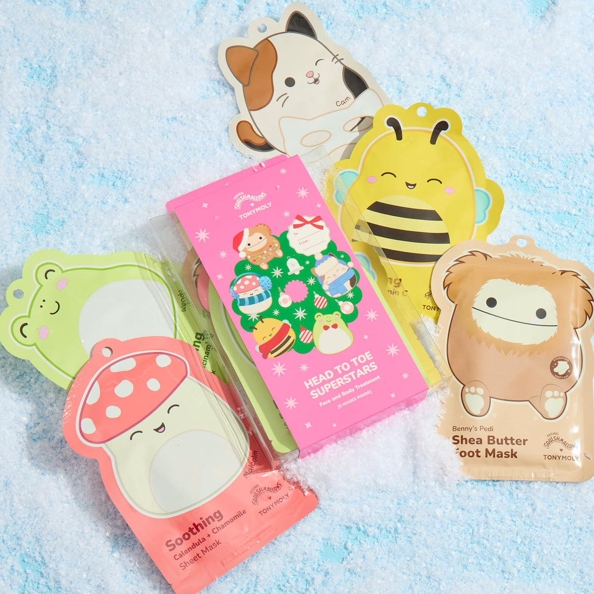 TONYMOLY Squishmallows eye mask brightening and refreshing eyes