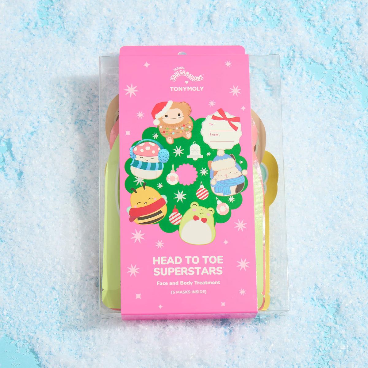 TONYMOLY Squishmallows hand mask nourishes dry hands