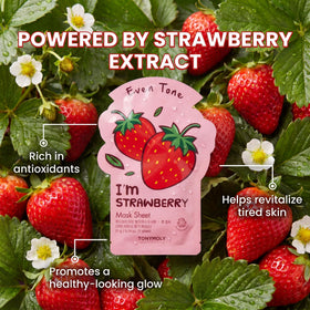 TONYMOLY Sweetheart Red Wine mask close-up antioxidant hydration.