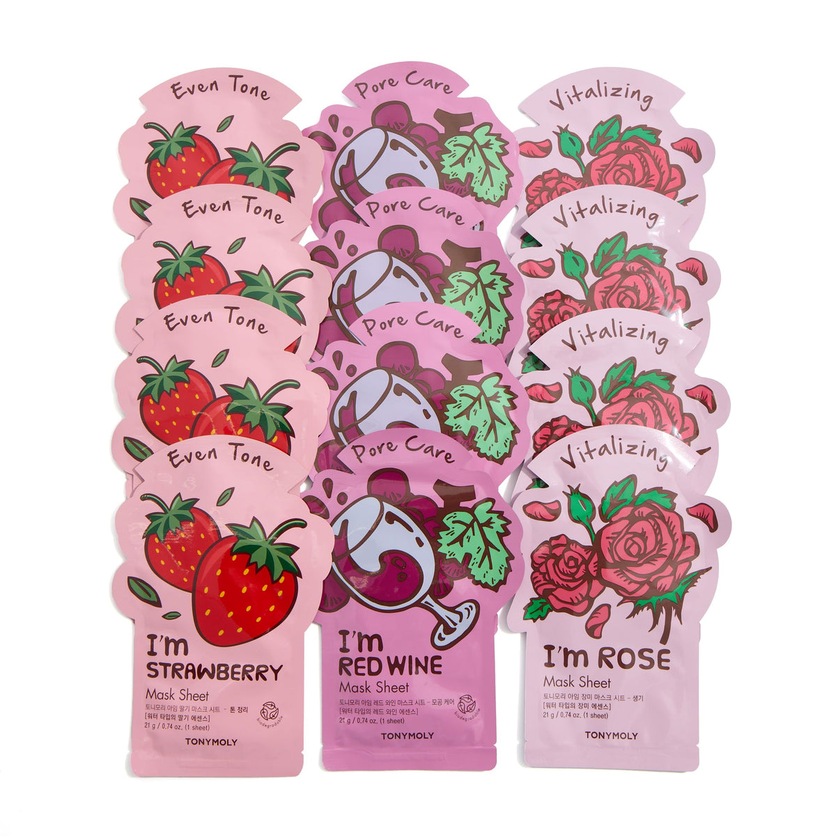 TONYMOLY Sweetheart Rose mask pack delivering soothing hydration for daily care.