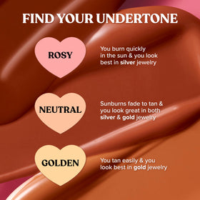 Too Faced Born This Way concealer used for contour and highlight.