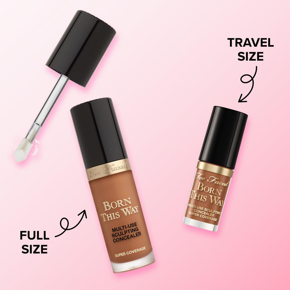 Too Faced Born This Way Concealer on skin with seamless blend