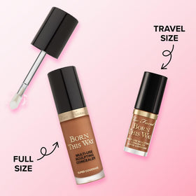 Too Faced Born This Way Concealer on skin with seamless blend