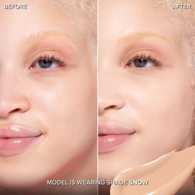 Too Faced Born This Way Concealer swatches showing full coverage and natural finish