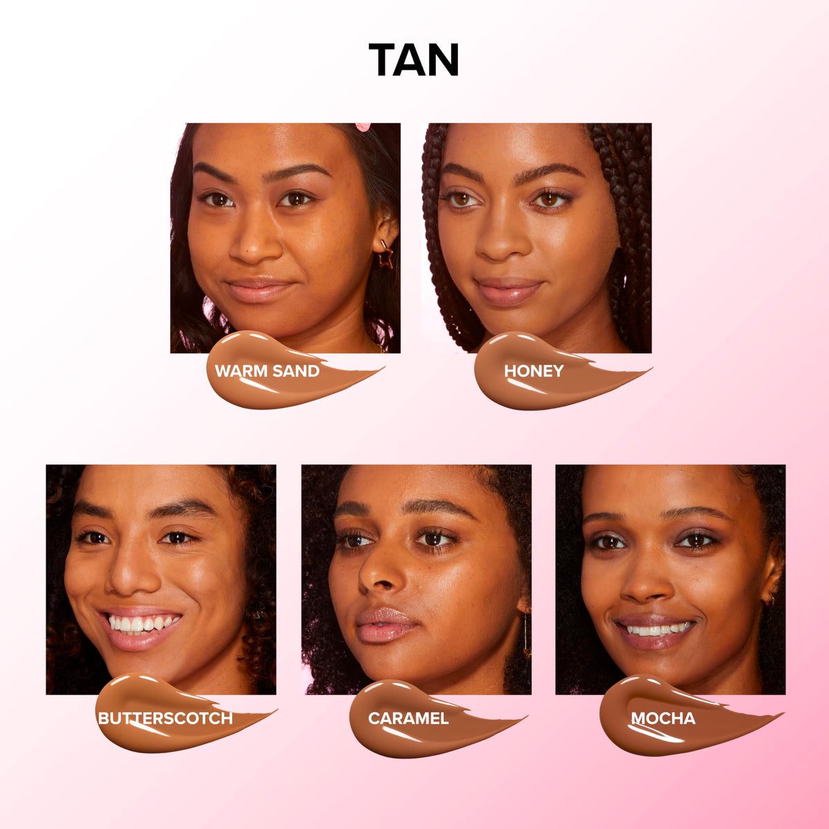 Too Faced Born This Way Travel Size concealer in hand