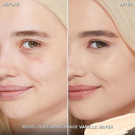 Too Faced Born This Way Ethereal Light concealer applicator enables precise application.