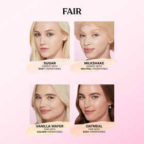 Too Faced Born This Way Ethereal Light texture close-up highlights smooth, hydrating feel.