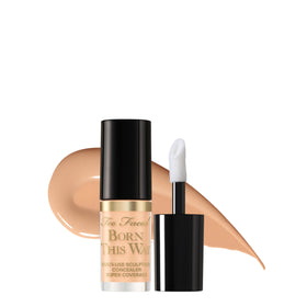 Too Faced Born This Way concealer bottle with pump for precise full coverage