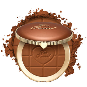 Too Faced Chocolate Soleil bronzer compact with matte blur for natural warmth