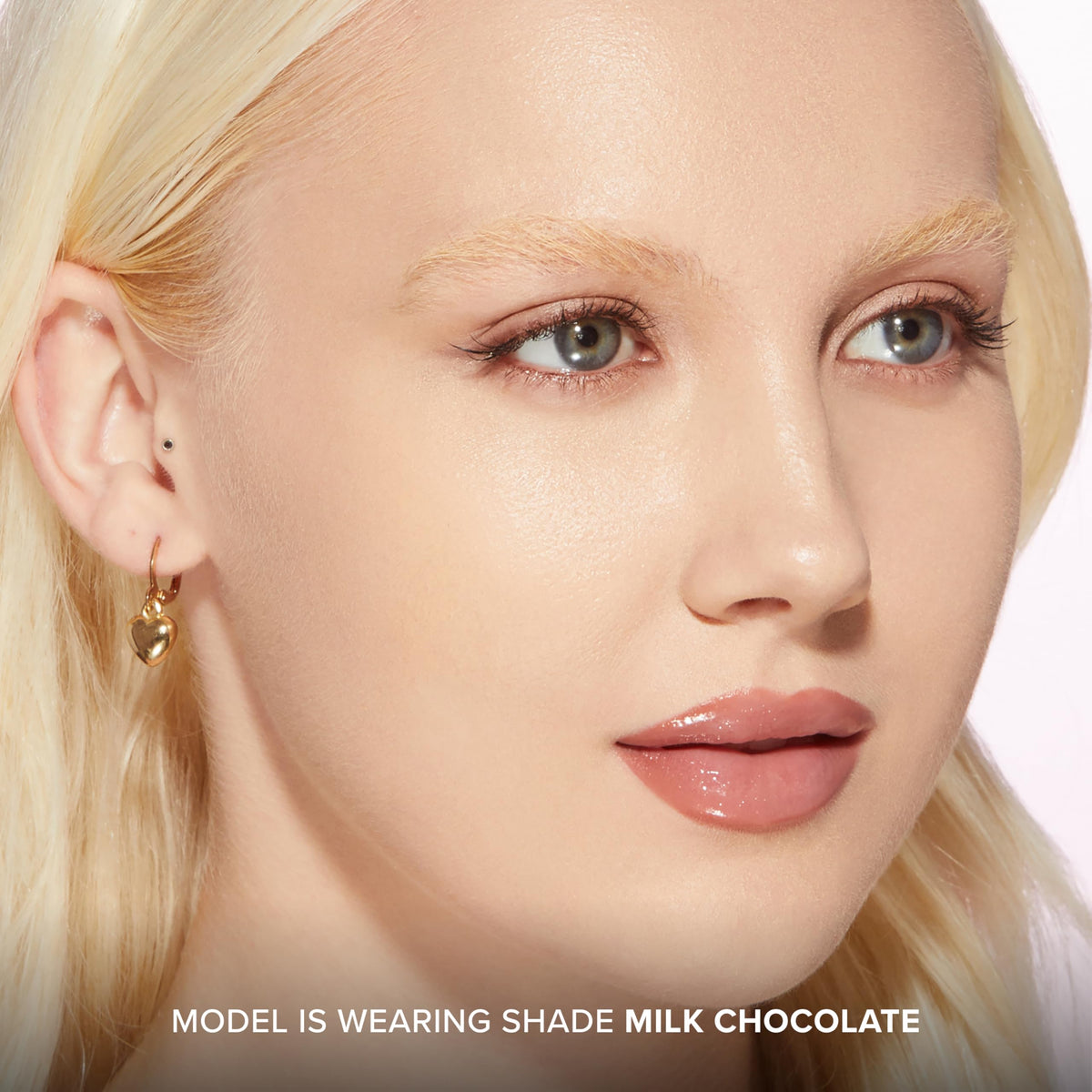 Too Faced Chocolate Soleil stick used on nose for soft contour and balance