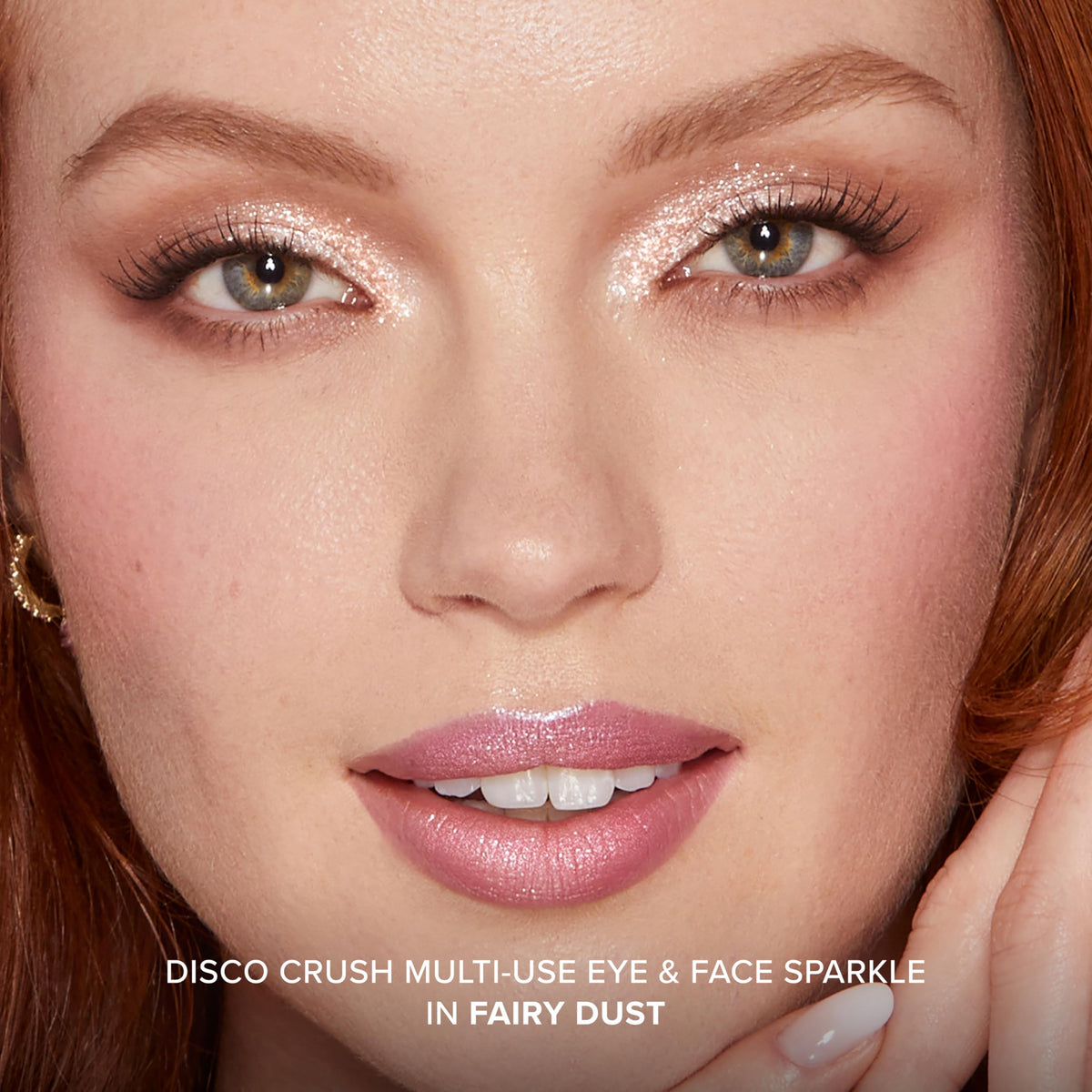 Too Faced Disco Crush provides a creamy, wet-look finish that blends easily